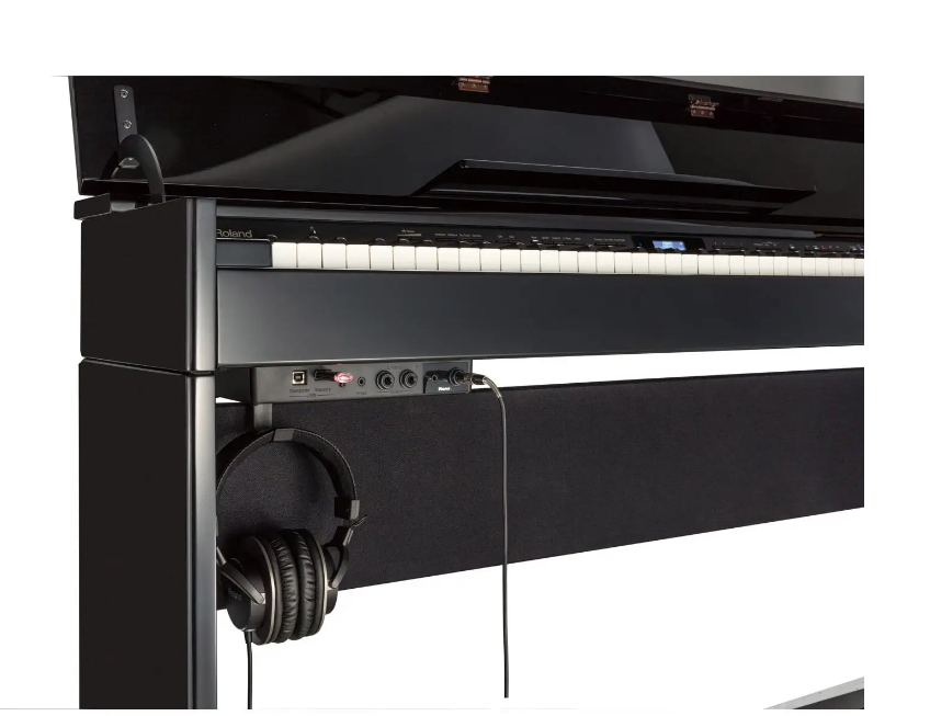 Цифрове фортепіано Roland DP603CB Чорне матове фото 4