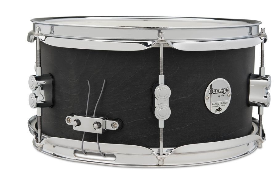 PDP PDSN0612BWCR Concept Black Wax Snare, 6x12" PD-0142 фото