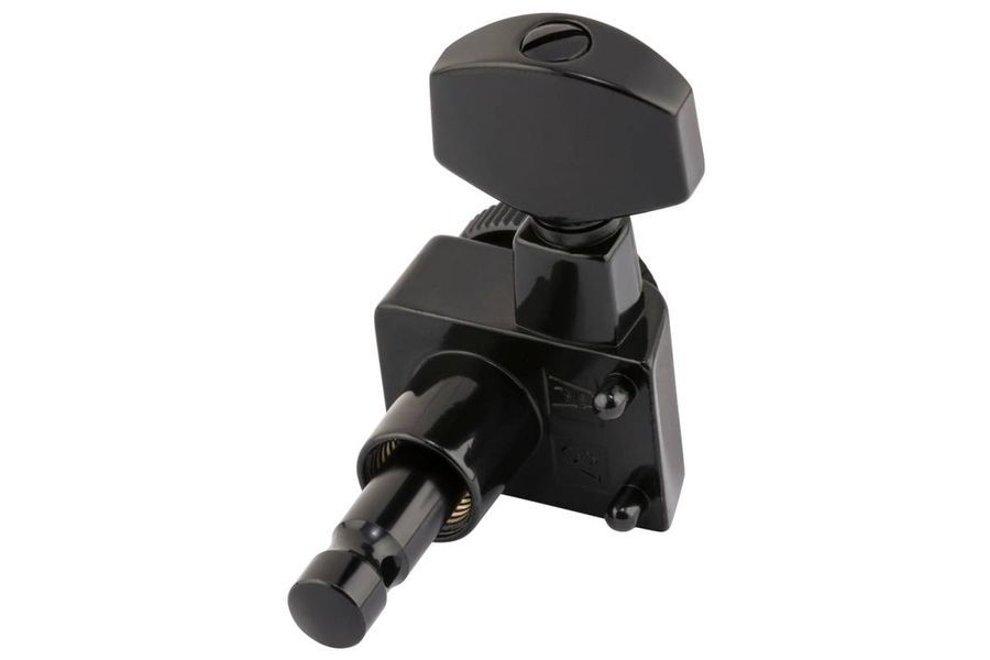 FENDER LOCKING TUNING MACHINE FOR STRATOCASTER/TELECASTER BLACK Колки для электрогитары FE-0399 фото