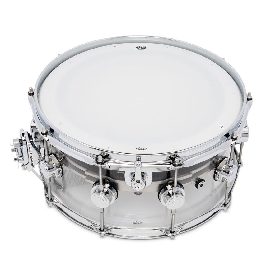 Малий барабан DW DRAC6514SSC135-ZK Collector's Acrylic Snare w/ Zikit DW-X372 фото