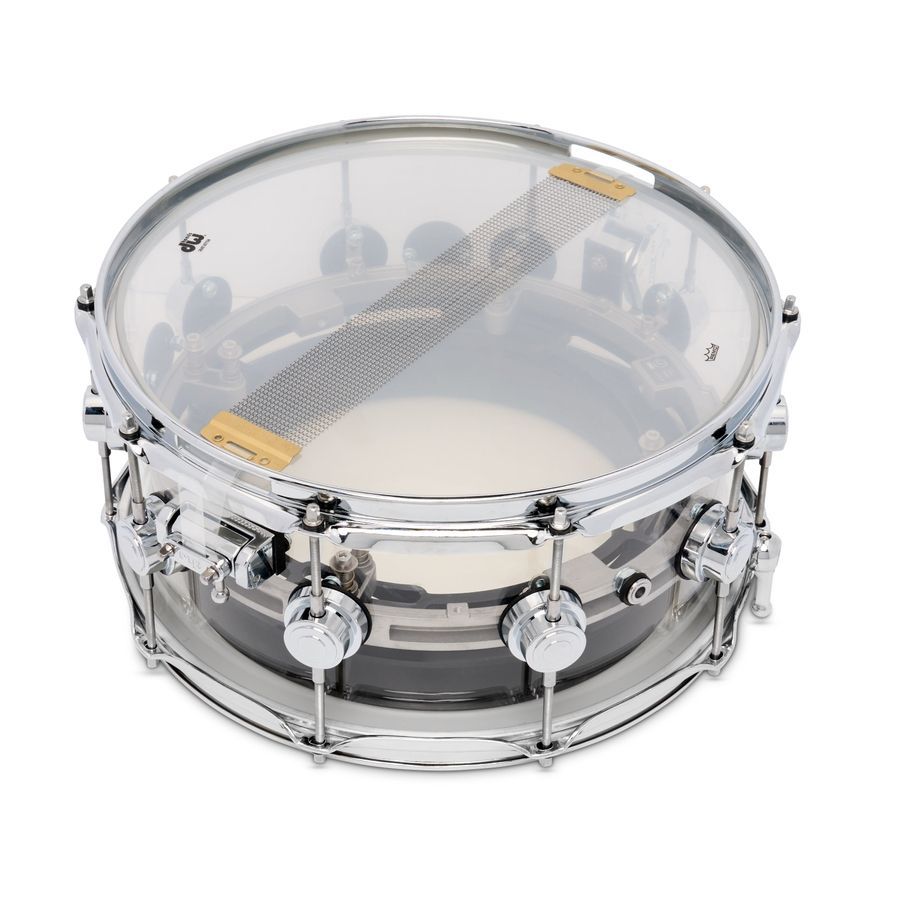 Малий барабан DW DRAC6514SSC135-ZK Collector's Acrylic Snare w/ Zikit DW-X372 фото