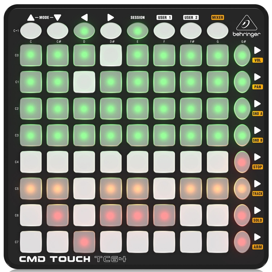 MIDI-контролер Behringer CMD Touch TC64 фото 2