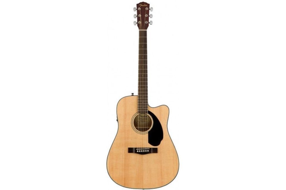 Гитара электроакустическая Fender CD-60SCE Natural FE-0066 фото
