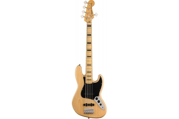 SQUIER by FENDER CLASSIC VIBE '70s JAZZ BASS V MN NATURAL Бас-гитара фото 1