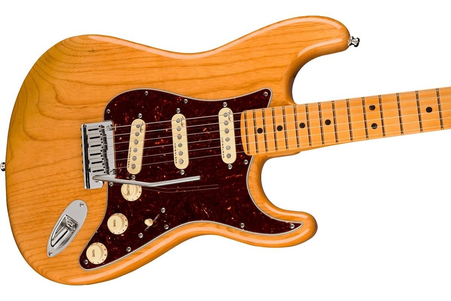 FENDER AMERICAN ULTRA STRATOCASTER MN AGED NATURAL Электрогитара фото 3