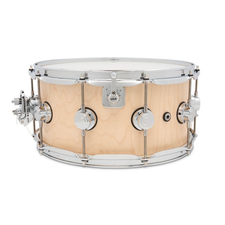 Малий барабан DW DR326514SSC101-ZK Collector's Maple Snare w/ Zikit DW-X373 фото