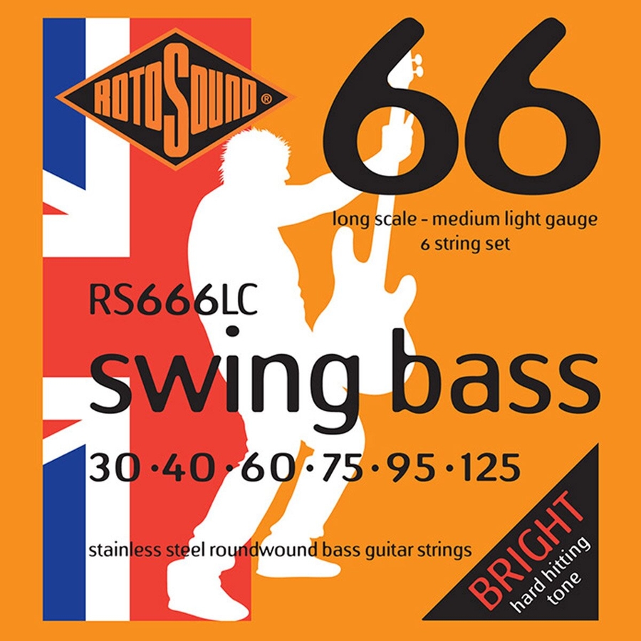 Струни для бас-гітари Rotosound RS666LC фото 1