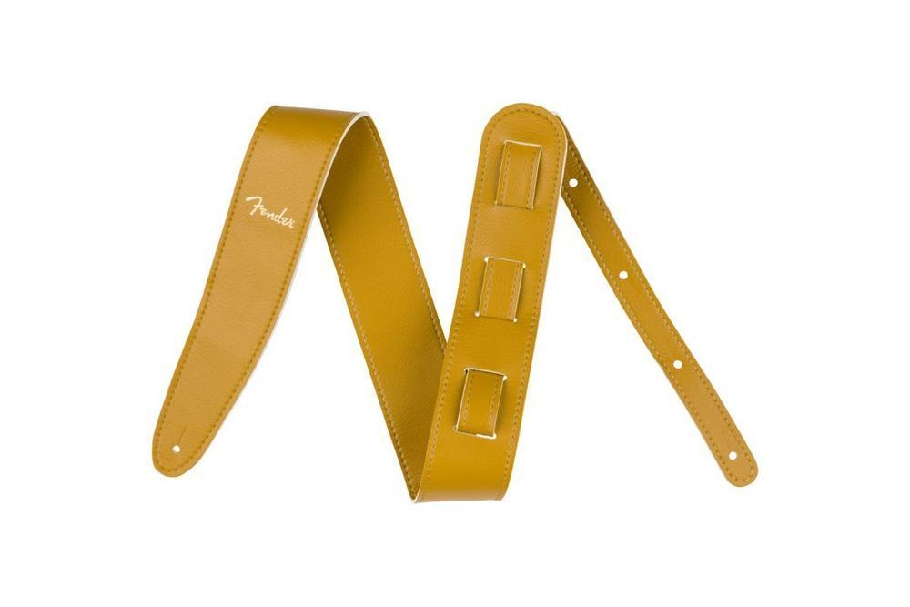 FENDER STRAP 2.5" VEGAN LEATHER BUTTERSCOTCH Ремінь гітарний FE-0574 фото