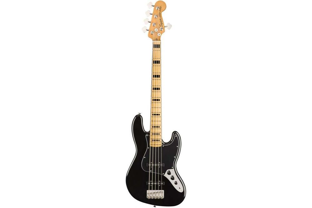 SQUIER by FENDER CLASSIC VIBE '70s JAZZ BASS V MN BLACK Бас-гитара SQ-0131 фото
