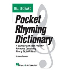 Pocket Rhyming Dictionary Hal Leonard 331052 словарь рифм фото 1