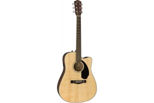 FENDER CD-60SCE WN NATURAL Гитара электроакустическая фото 1