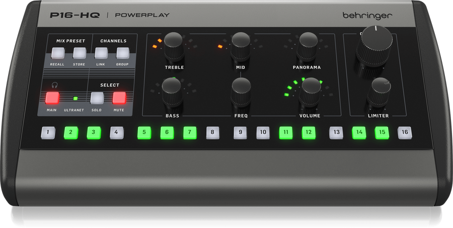 Behringer P16-HQ персональний моніторинговий мікшер BE-1190 фото