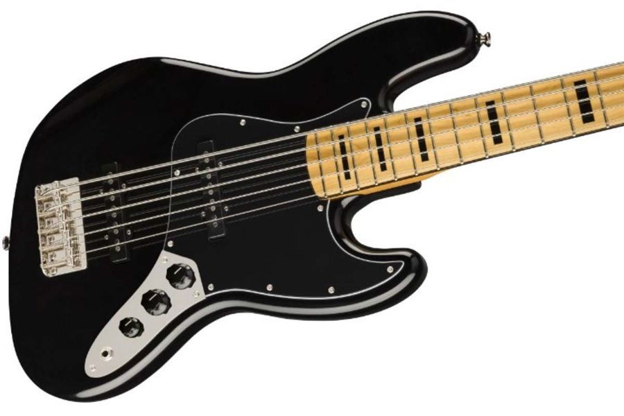 SQUIER by FENDER CLASSIC VIBE '70s JAZZ BASS V MN BLACK Бас-гітара SQ-0131 фото