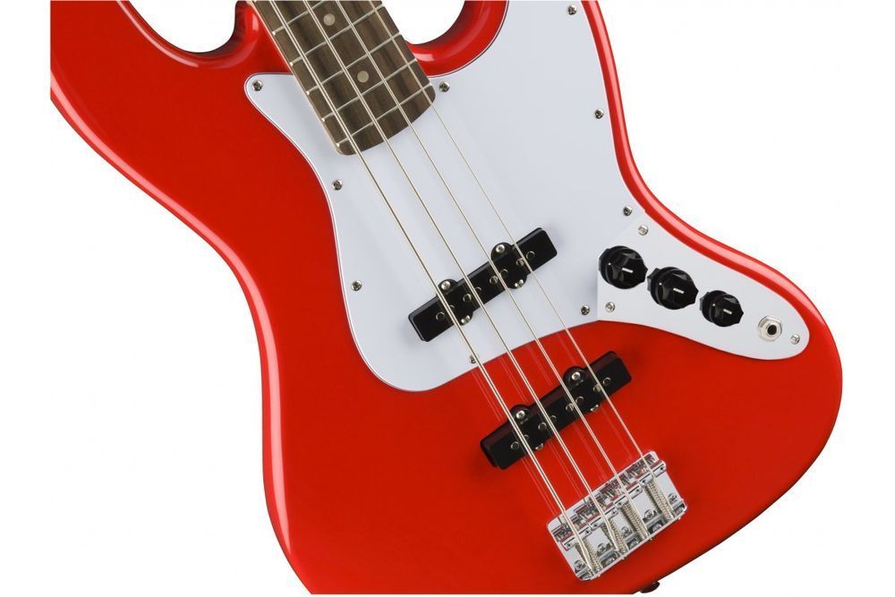 SQUIER by FENDER AFFINITY JAZZ BASS LRL RACE RED Бас-гитара SQ-0049 фото