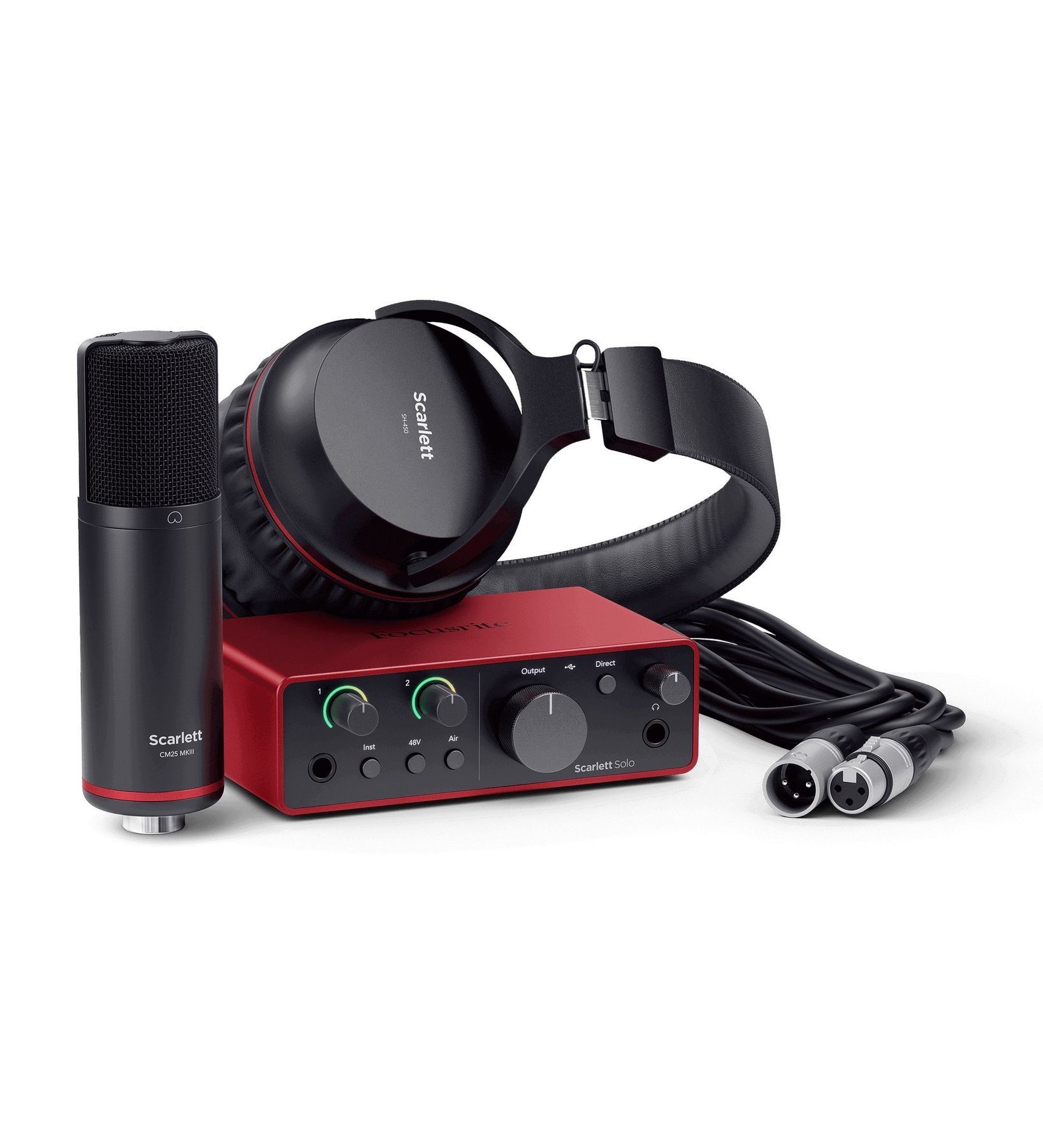 FOCUSRITE Scarlett Solo Studio 4th Gen Комплект для звукозапису