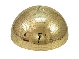 EUROLITE Half Mirror Ball 40cm gold motorized EL-0645 фото