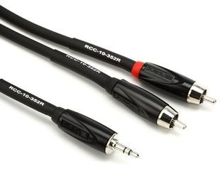 Кабель 2x RCA до стерео "Джек" 3,5 мм Roland RCC-5-352RV2 (1,5 метра) RO-2733 фото