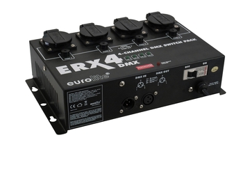 Коммутационный блок Eurolite ERX-4 DMX Switch Pack фото 1