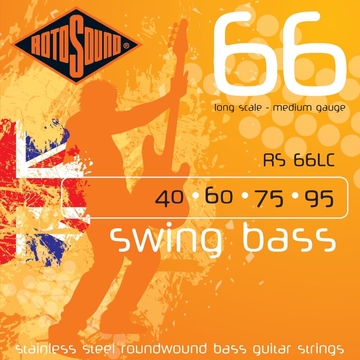 Струни для бас-гітари Rotosound RS66LC фото 1