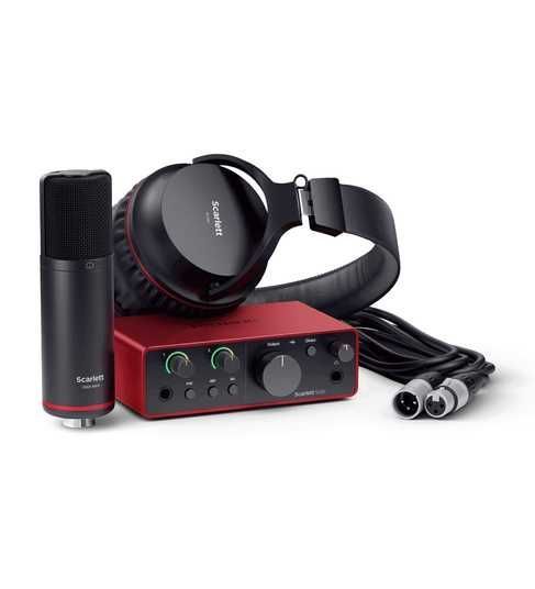 FOCUSRITE Scarlett Solo Studio 4th Gen Комплект для звукозапису