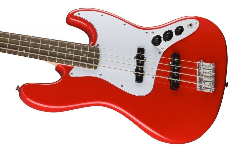 SQUIER by FENDER AFFINITY JAZZ BASS LRL RACE RED Бас-гитара SQ-0049 фото
