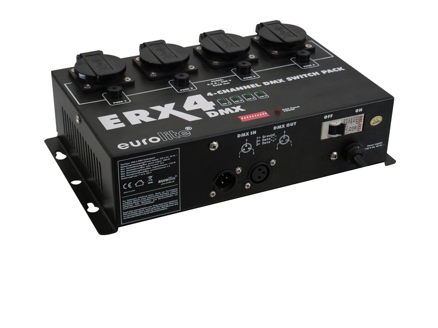 Комутаційний блок Eurolite ERX-4 DMX Switch Pack фото 1