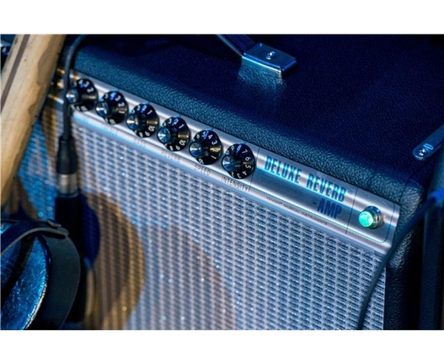 FENDER 68 CUSTOM DELUXE REVERB Гітарний комбопідсилювач FE-0163 фото