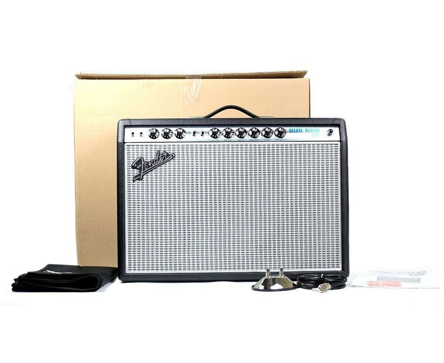 FENDER 68 CUSTOM DELUXE REVERB Гітарний комбопідсилювач FE-0163 фото