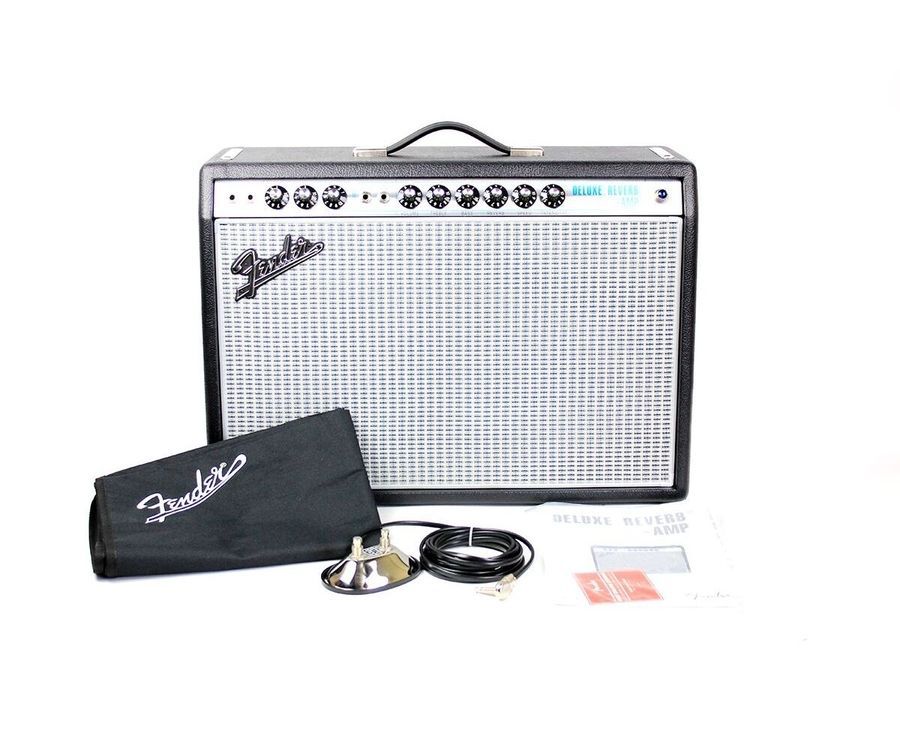 FENDER 68 CUSTOM DELUXE REVERB Гітарний комбопідсилювач FE-0163 фото