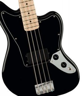 SQUIER by FENDER AFFINITY SERIES JAGUAR BASS MN BLACK Бас-гітара SQ-0054 фото