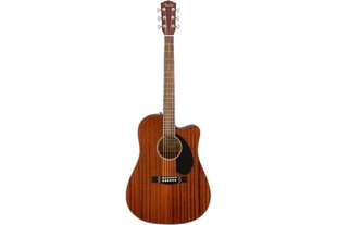 FENDER CD-60SCE DREADNOUGHT MAHOGANY WN Гитара электроакустическая фото 1