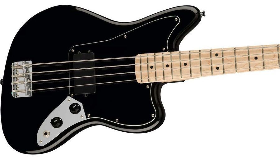 SQUIER by FENDER AFFINITY SERIES JAGUAR BASS MN BLACK Бас-гитара SQ-0054 фото