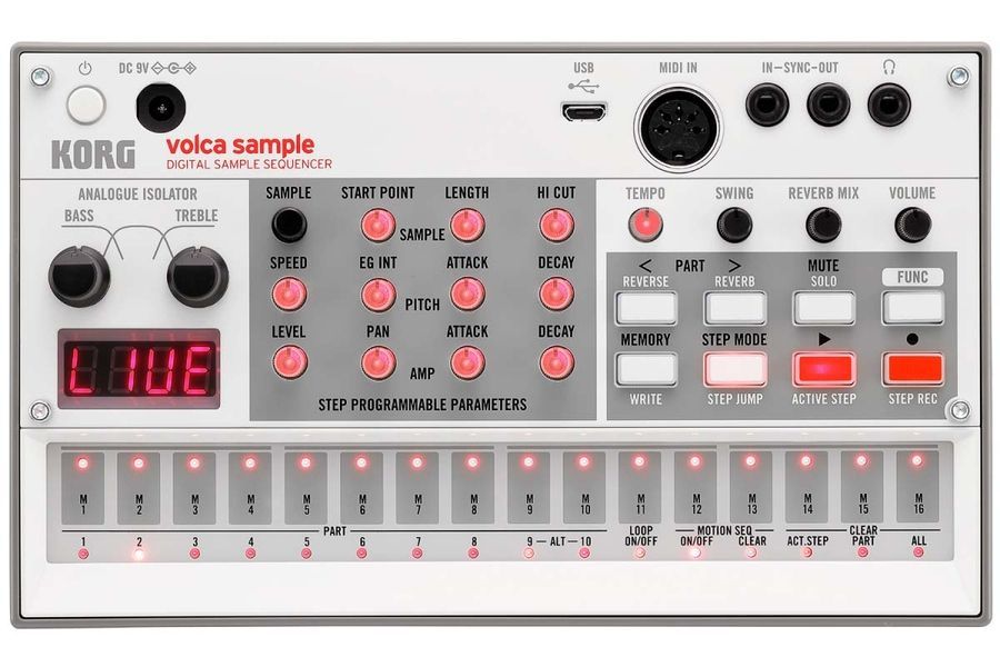 KORG VOLCA-SAMPLE2 Синтезатор KO-0168 фото