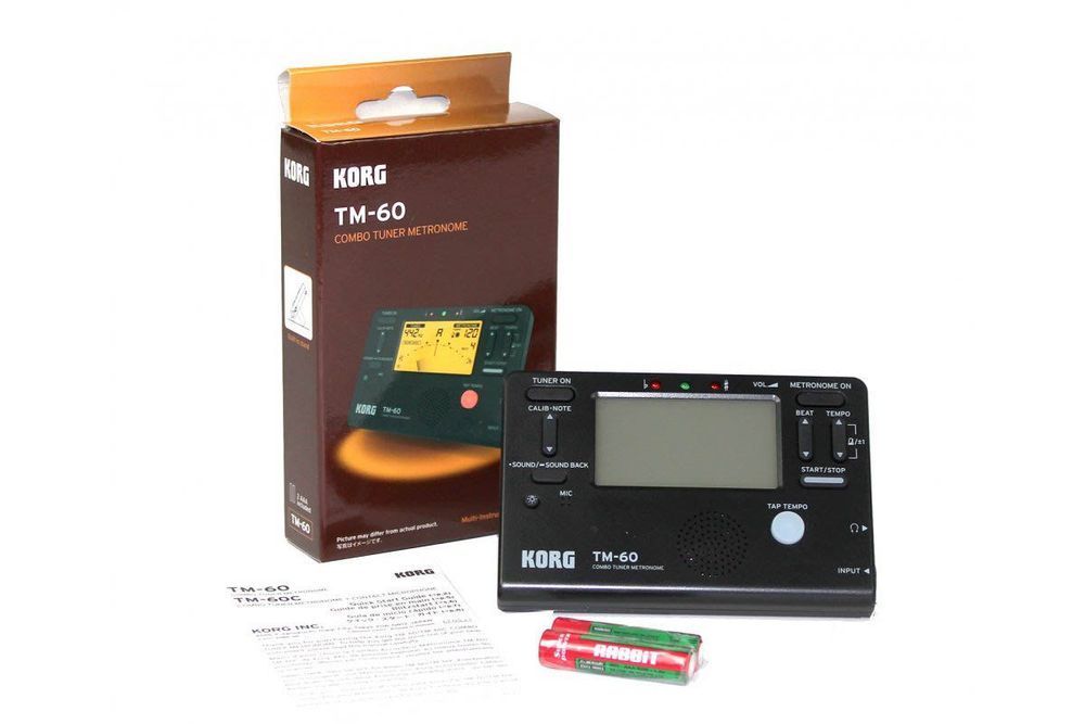 KORG TM-60-BK Тюнер-метроном KO-0098 фото