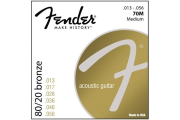 Струны для акустических гитар Fender 70M фото 1