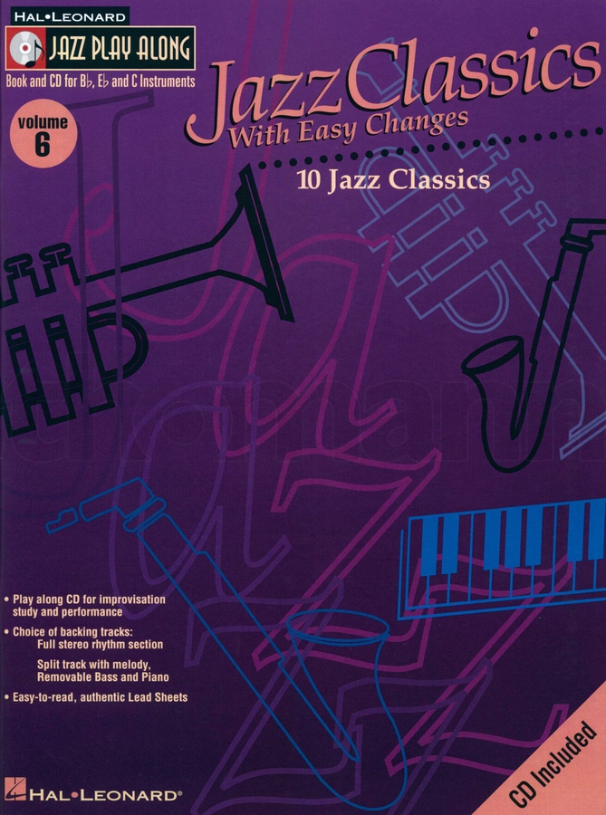Ноты для кларнета HALLEONARD 841690 Jazz Play-Along Jazz Classics фото 1