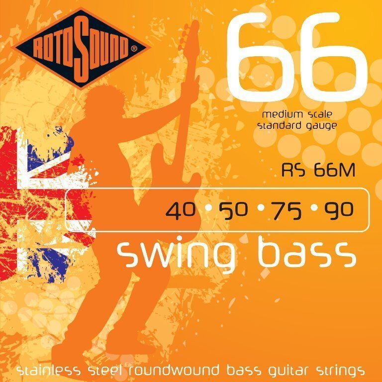 Струни для бас-гітари ROTOSOUND RS66M RS-0433 фото