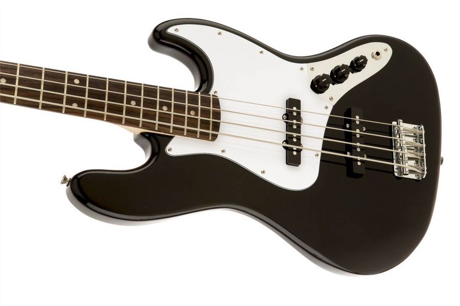 SQUIER by FENDER AFFINITY JAZZ BASS LRL BLACK Бас-гитара SQ-0001 фото