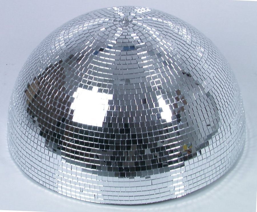EUROLITE Half Mirror Ball 40cm black motorized EL-0644 фото