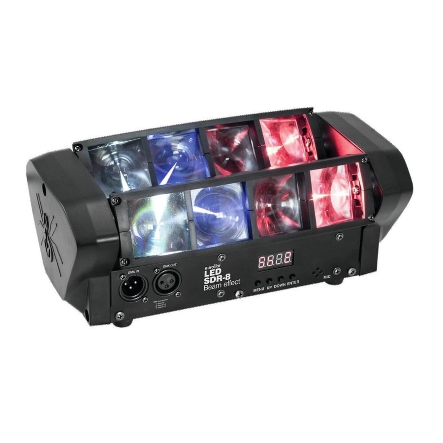 LED SDR-8 Beam Effect Светодиодный прожектор эффектов фото 1
