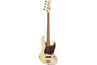 FENDER 60 ANNIVERSARY ROAD WORN 60S JAZZ BASS PF OWT Бас-гитара FE-0160 фото