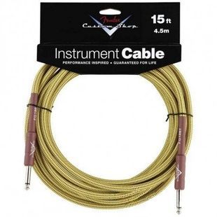 Кабель інструментальний Fender Custom Shop Cable 15 Tweed FE-0045 фото