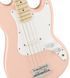 SQUIER by FENDER AFFINITY BRONCO BASS MN SHELL PINK FSR Бас-гитара SQ-0048 фото