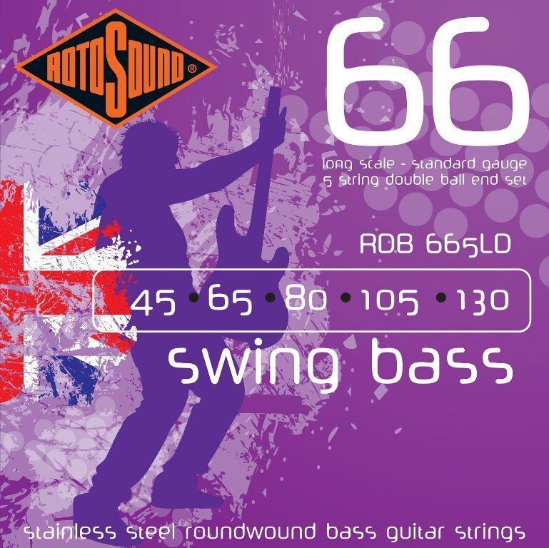 Струни ROTOSOUND RDB665LD RS-0331 фото