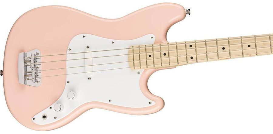 SQUIER by FENDER AFFINITY BRONCO BASS MN SHELL PINK FSR Бас-гитара SQ-0048 фото