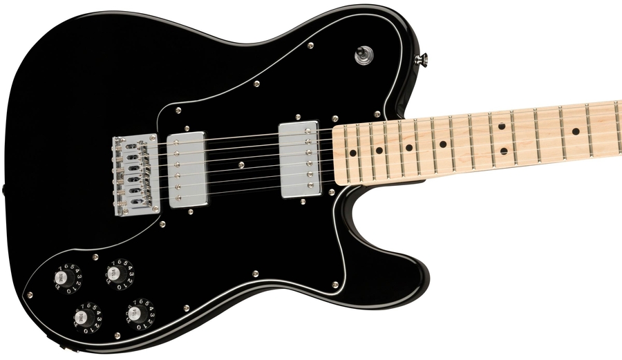 SQUIER by FENDER AFFINITY SERIES TELECASTER DELUXE HH MN BLACK Електрогітара фото 4