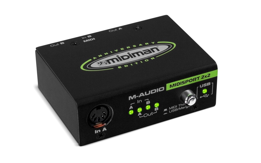 Аудіоінтерфейс M-Audio MidiSport 2X2 фото 2