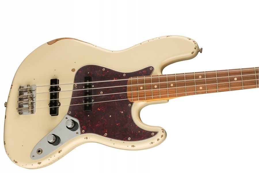 FENDER 60 ANNIVERSARY ROAD WORN 60S JAZZ BASS PF OWT Бас-гітара FE-0160 фото