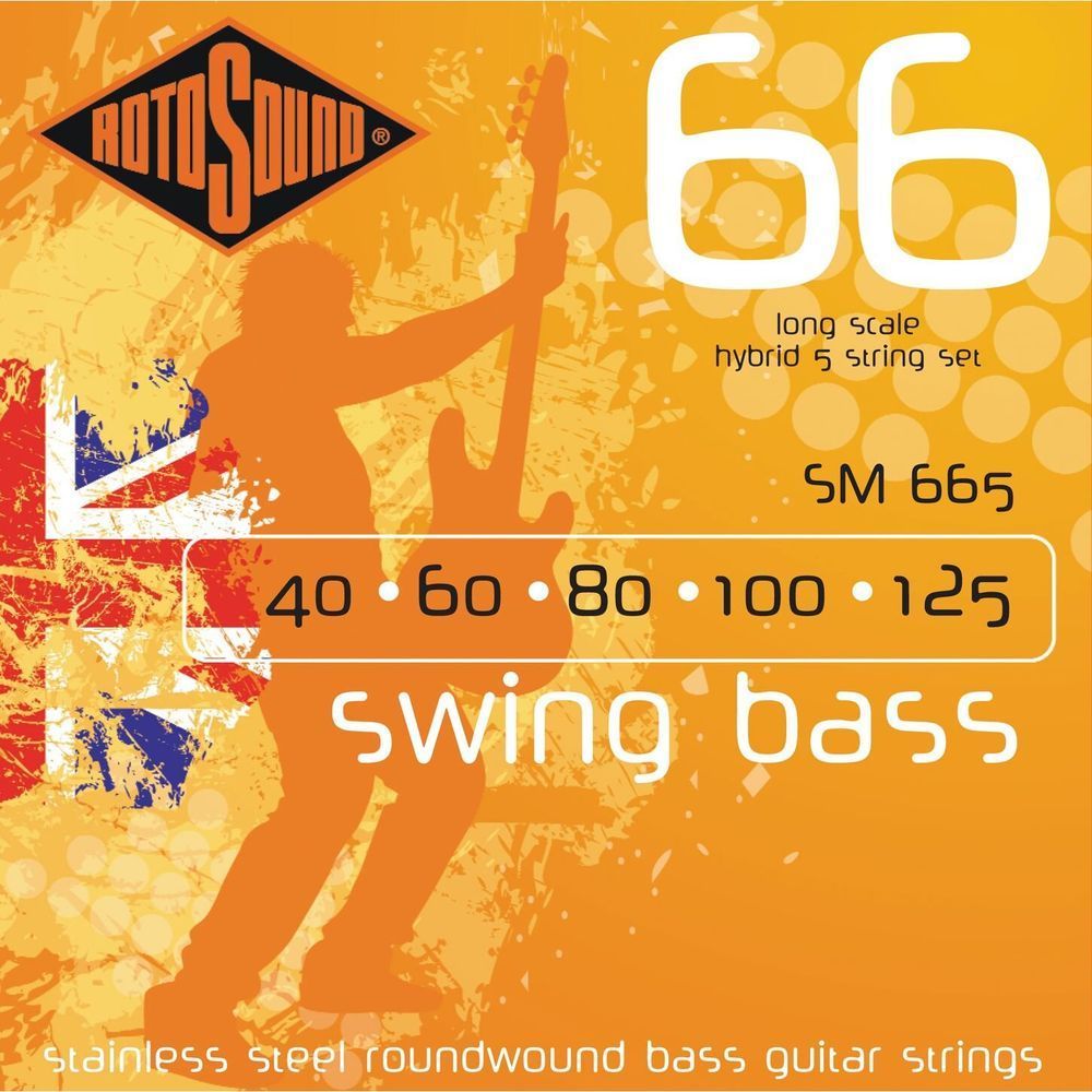 Струны для бас-гитары Rotosound SM665 RS-0509 фото