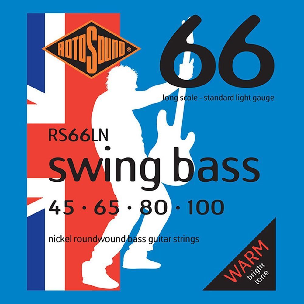 Струни для бас-гітари Rotosound RS66LN RS-0432 фото